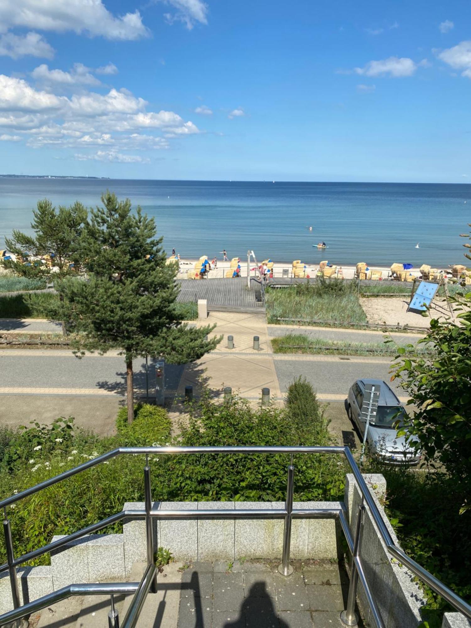 Studio Mit Panorama-Meerblick Und Direkter Strandlage In Scharbeutz Exterior photo